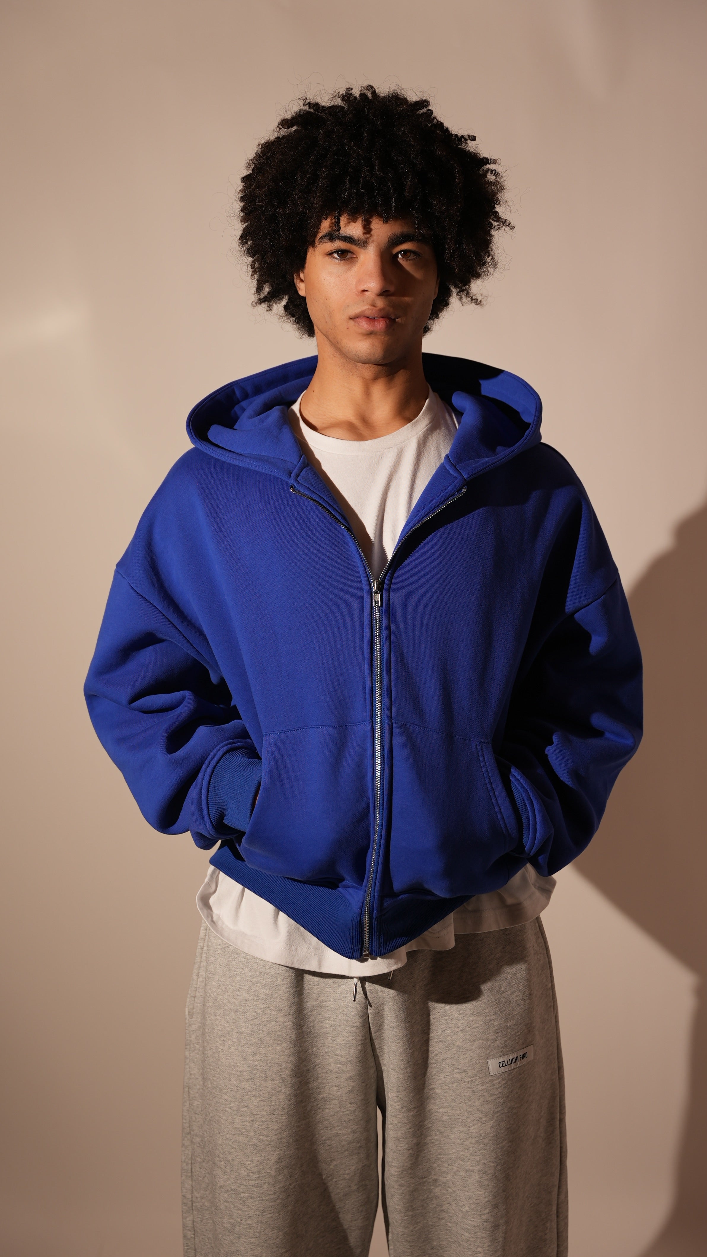 Royal Blue Zip Up