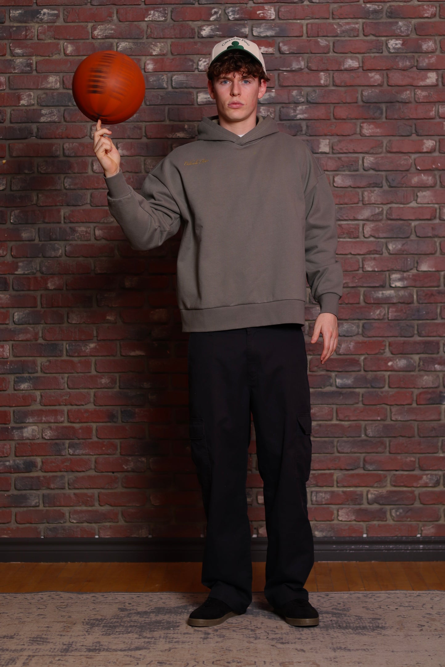 Grey Clover Hoodie