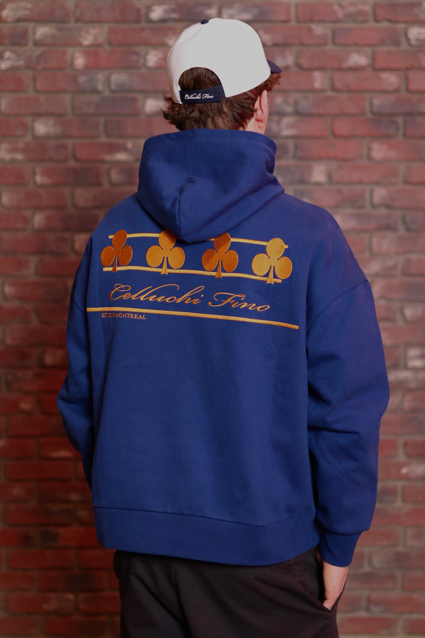 Cobalt Clover Hoodie