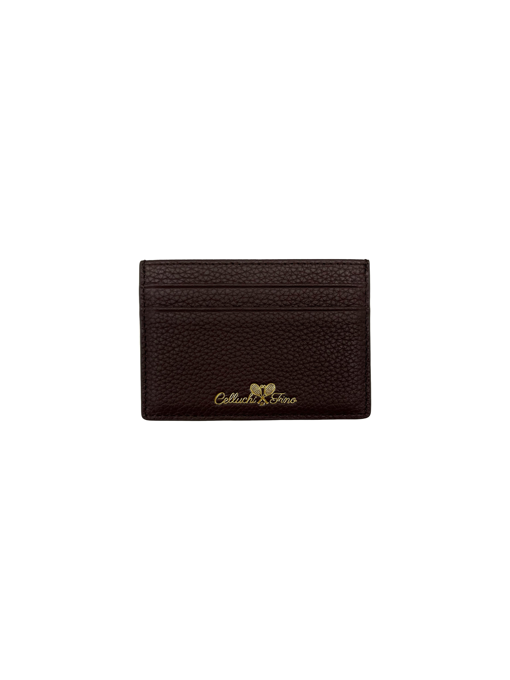 Espresso Brown Card Holder