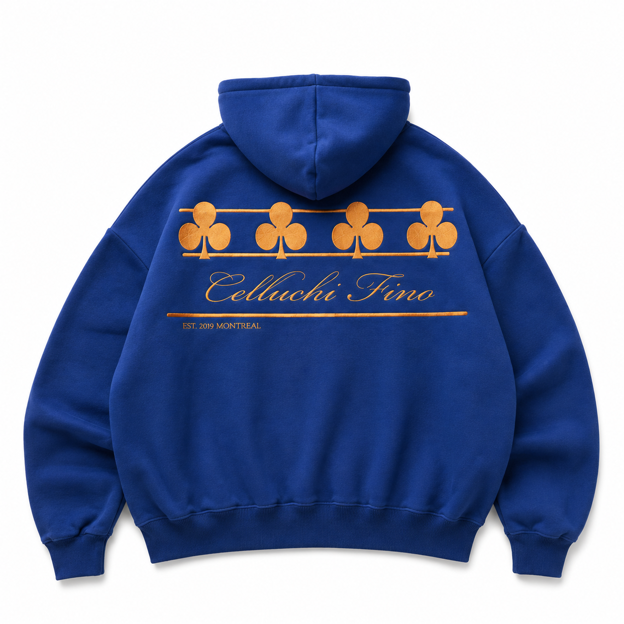 Cobalt Clover Hoodie
