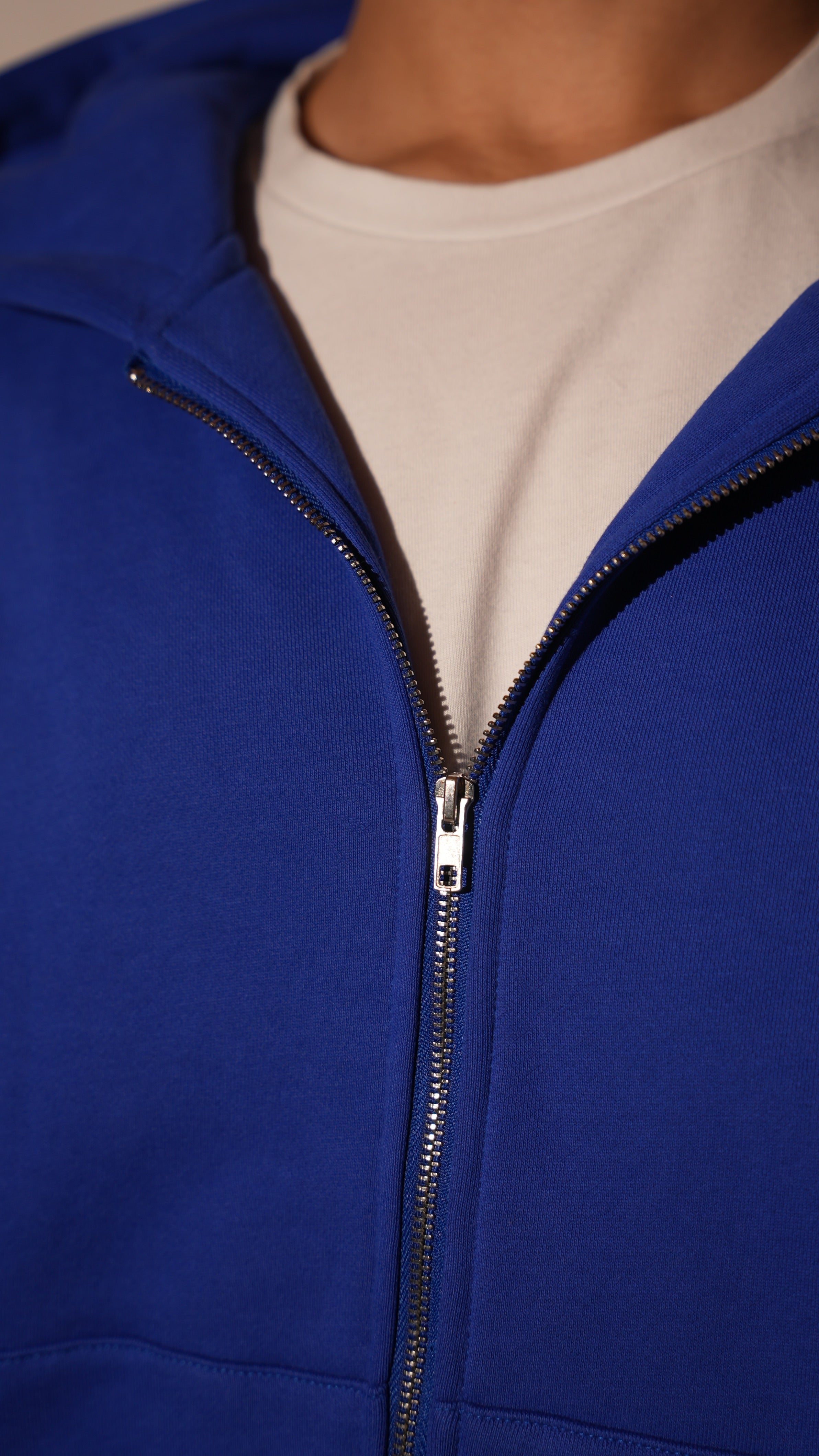 Royal Blue Zip Up