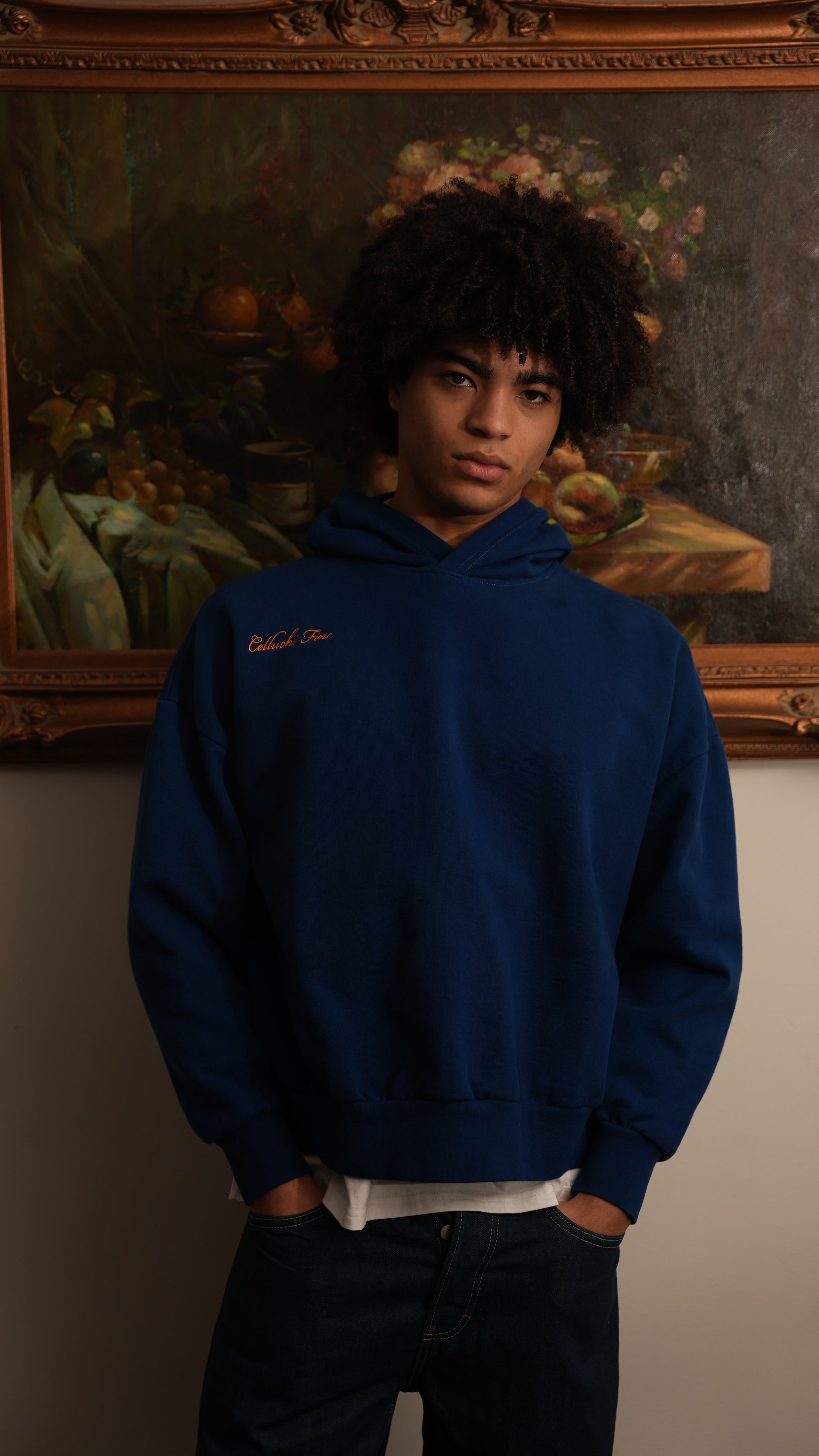 Cobalt Clover Hoodie