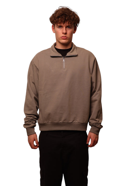 Essential Charcoal Grey Quarter Zip